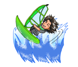 Enjoy the marine sports sticker #9488474