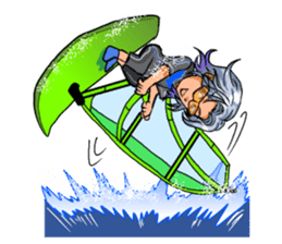 Enjoy the marine sports sticker #9488475