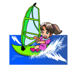 Enjoy the marine sports sticker #9488476