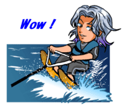 Enjoy the marine sports sticker #9488478