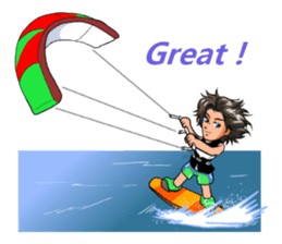 Enjoy the marine sports sticker #9488481