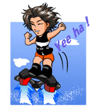 Enjoy the marine sports sticker #9488486