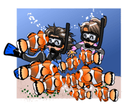 Enjoy the marine sports sticker #9488490