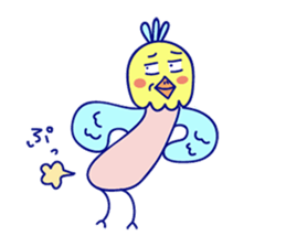 Mr. cute parrot sticker #9488799