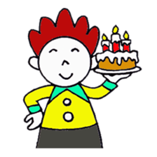 Red-hair Mister Onion sticker #9488832