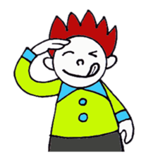 Red-hair Mister Onion sticker #9488836