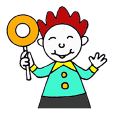 Red-hair Mister Onion sticker #9488839