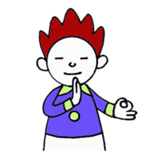 Red-hair Mister Onion sticker #9488845
