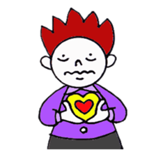 Red-hair Mister Onion sticker #9488847