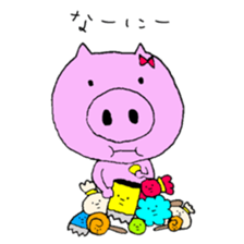 Funny cakes sticker #9489618