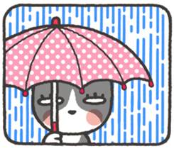 cat mikire sticker #9489819