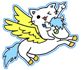 seven rainbow cats part2 sticker #9490016