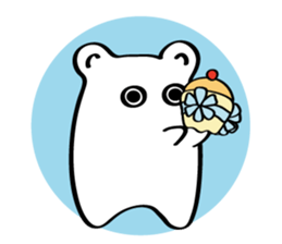 Little White baby (I) sticker #9490072