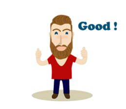 BORN TO BE HIPSTER sticker #9490434