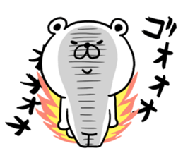 Kumataro of sharp tongue sticker #9490755