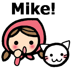 Stickers for Mike (English)