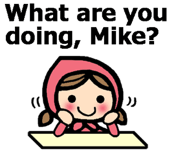 Stickers for Mike (English) sticker #9491106