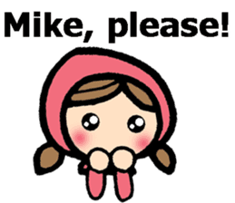 Stickers for Mike (English) sticker #9491117