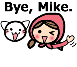 Stickers for Mike (English) sticker #9491137