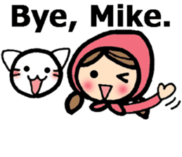 Stickers for Mike (English) sticker #9491137
