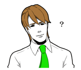 Handsome do not despair sticker #9491199