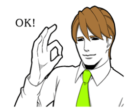 Handsome do not despair sticker #9491205