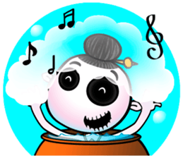 Two little ghosts sticker #9491407