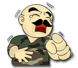 sgt.Chai - in his casual day sticker #9492310