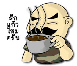 sgt.Chai - in his casual day sticker #9492318