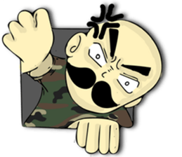 sgt.Chai - in his casual day sticker #9492321