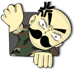 sgt.Chai - in his casual day sticker #9492321