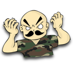 sgt.Chai - in his casual day sticker #9492322