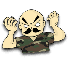 sgt.Chai - in his casual day sticker #9492322