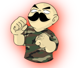 sgt.Chai - in his casual day sticker #9492327