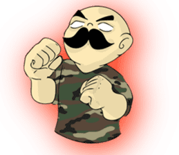 sgt.Chai - in his casual day sticker #9492327