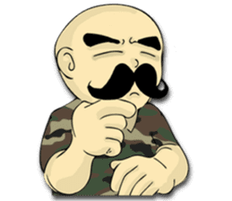 sgt.Chai - in his casual day sticker #9492329