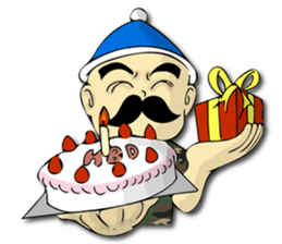 sgt.Chai - in his casual day sticker #9492330