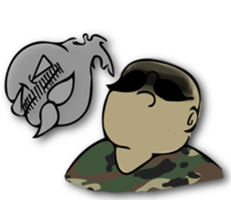 sgt.Chai - in his casual day sticker #9492336