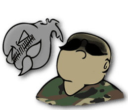 sgt.Chai - in his casual day sticker #9492336