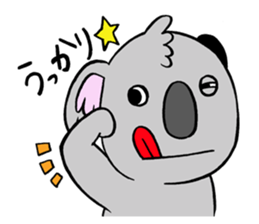 a  haughty koala sticker #9493168