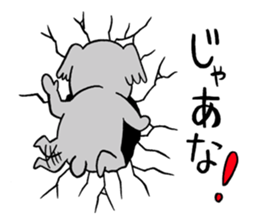 a  haughty koala sticker #9493183