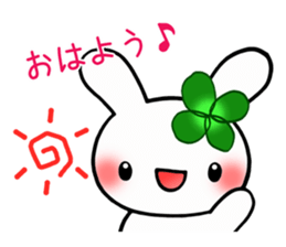 Happy Rabbit's daily life sticker #9493544