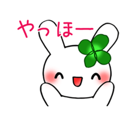 Happy Rabbit's daily life sticker #9493546
