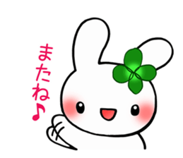 Happy Rabbit's daily life sticker #9493547