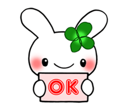 Happy Rabbit's daily life sticker #9493556