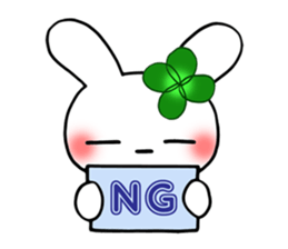 Happy Rabbit's daily life sticker #9493557
