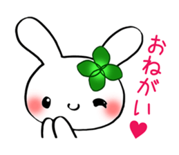 Happy Rabbit's daily life sticker #9493560