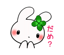 Happy Rabbit's daily life sticker #9493561