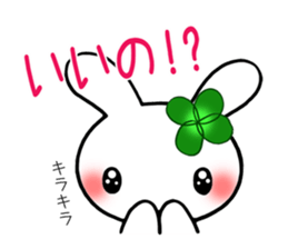 Happy Rabbit's daily life sticker #9493563