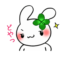 Happy Rabbit's daily life sticker #9493568
